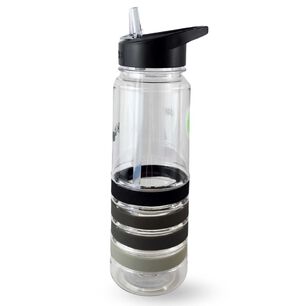 Botella Keep Bandas Colores 750ml Agua Bebidas Negro