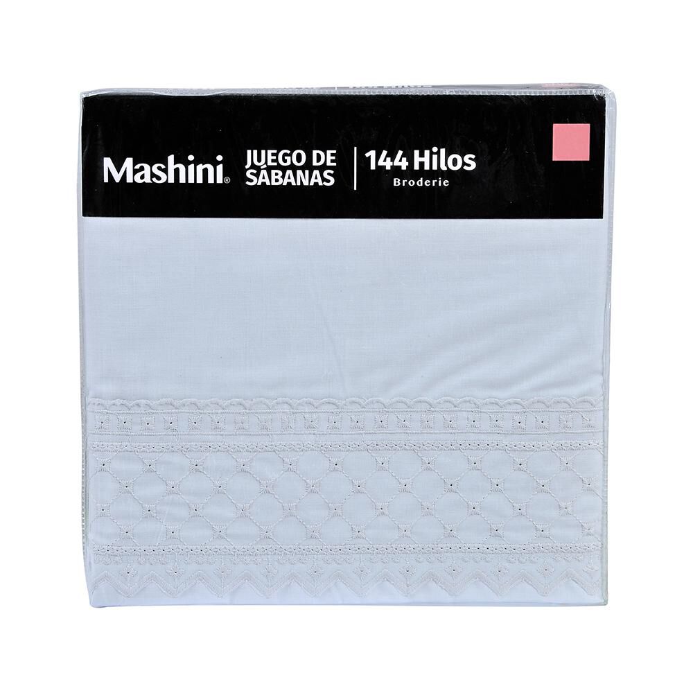 Juego De S&aacute;banas Mashini Liso / King image number 2.0