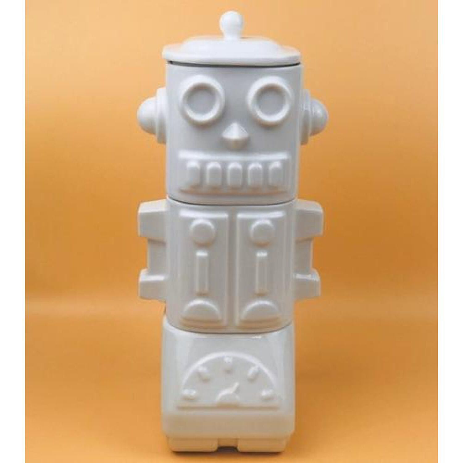 Set 3d Robot Cer&aacute;mica 3 Piezas (2) Tazones Y (1) Azucarero image number 3.0
