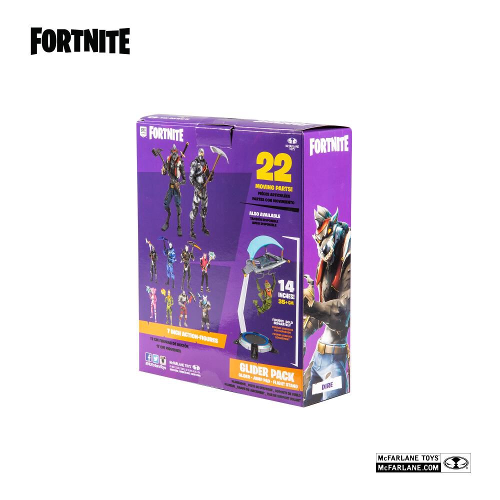 Fnt10722 Fig Accion Fornite 7"Dire image number 5.0