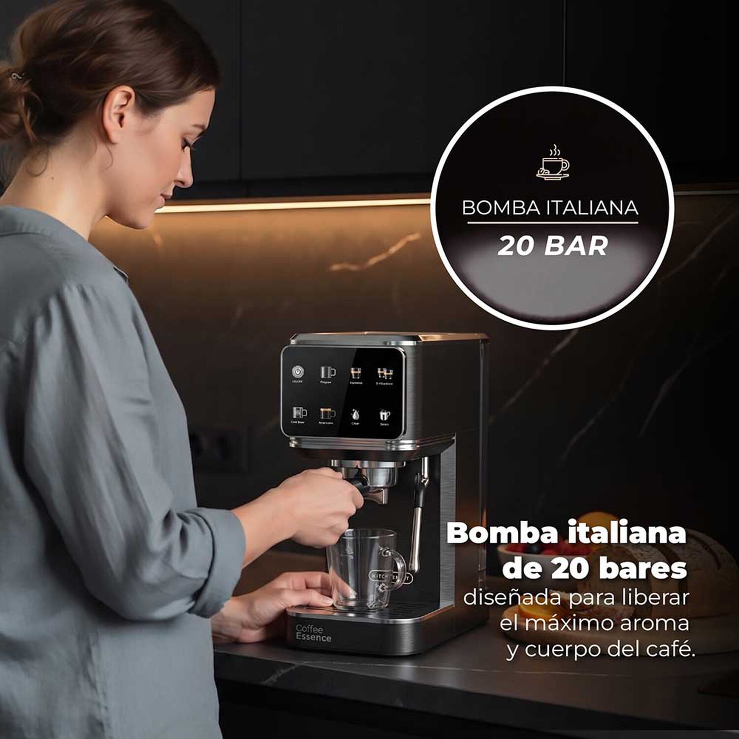 Cafetera Espresso Slim Shot 7 En 1 image number 3.0