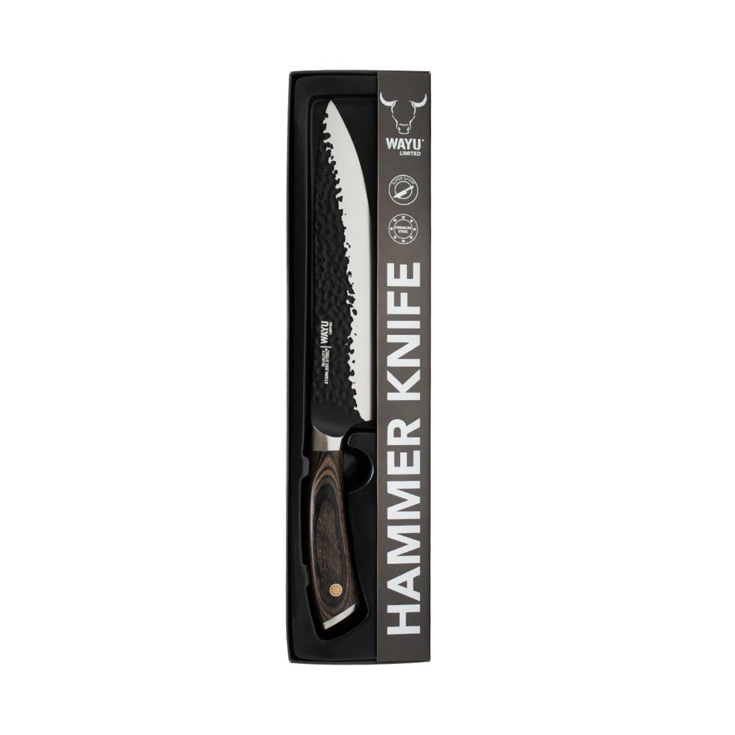 Cuchillo Hammer Grande Wayu 33 Cm Acero Cocina image number 4.0