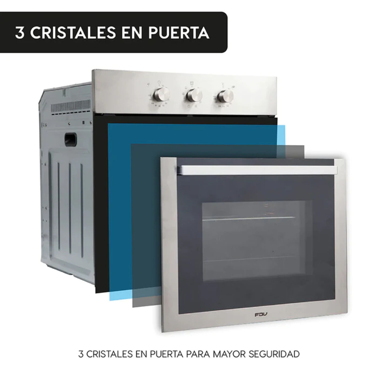 Horno El&eacute;ctrico Fdv Elite - 60 Litros image number 8.0