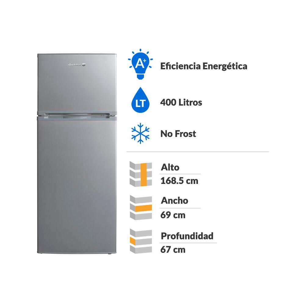 Refrigerador No Frost Sindelen RDNF-4000IN / 400 Litros / A+ image number 1.0
