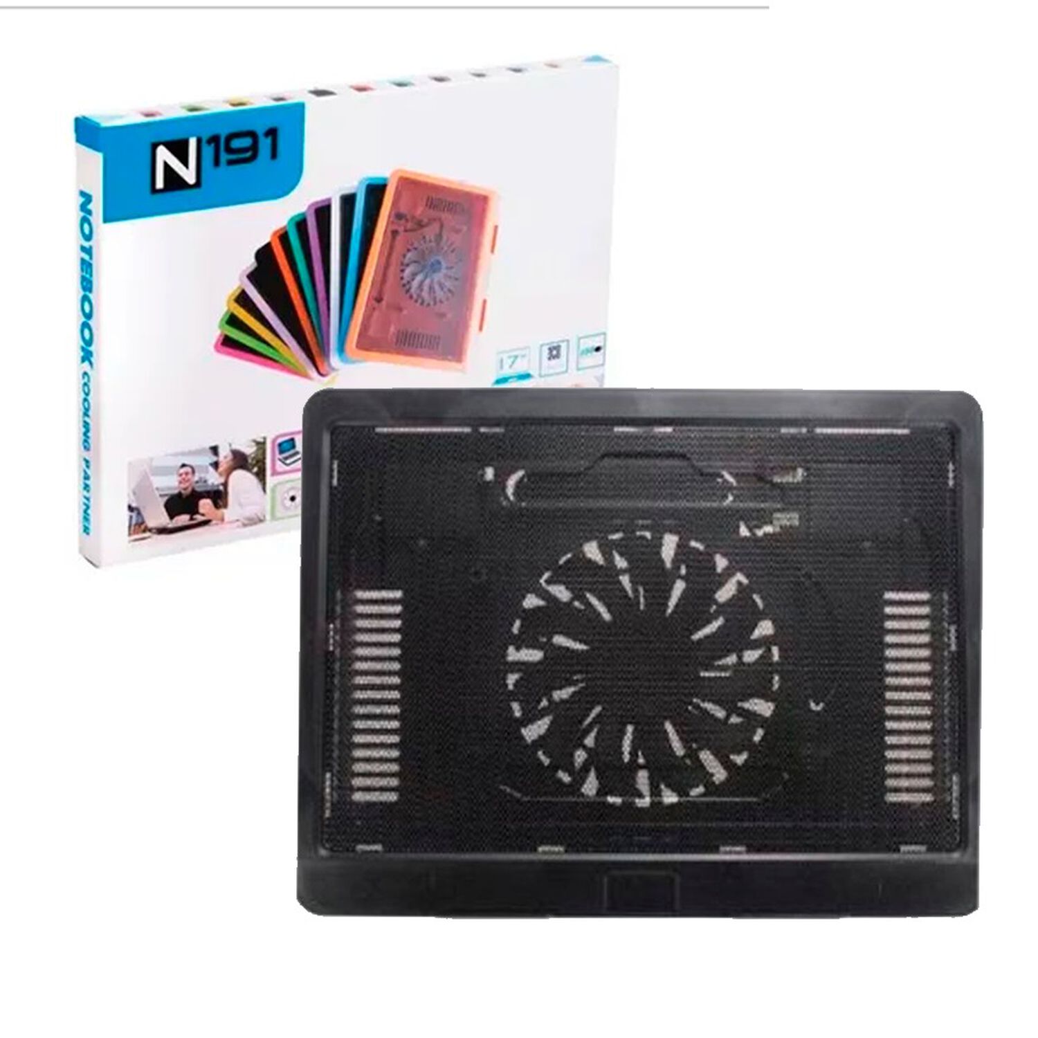 Base Ventilador Fan Cooler Para Enfriamiento De Laptop image number 3.0
