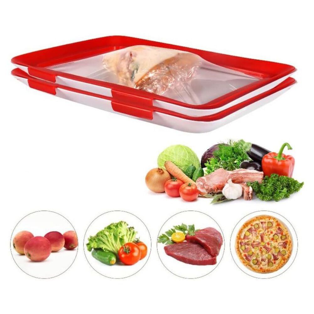 Bandeja Reutilizable Conservador De Alimentos Freezer image number 0.0