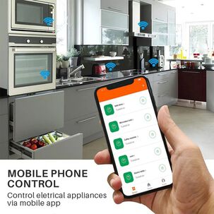 Enchufe Inteligente Wifi Alexa Compatible Google Home Para Programar Por Internet