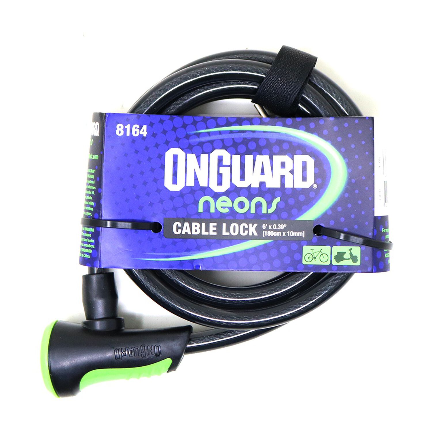 Candado Onguard Llave Espiral Ns 180cmx10mm image number 2.0