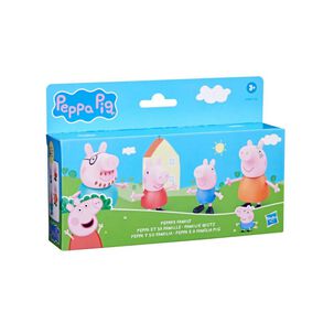 Juguete Set 4 Figuras Peppa Pig Y Su Familia 7cm Infantil