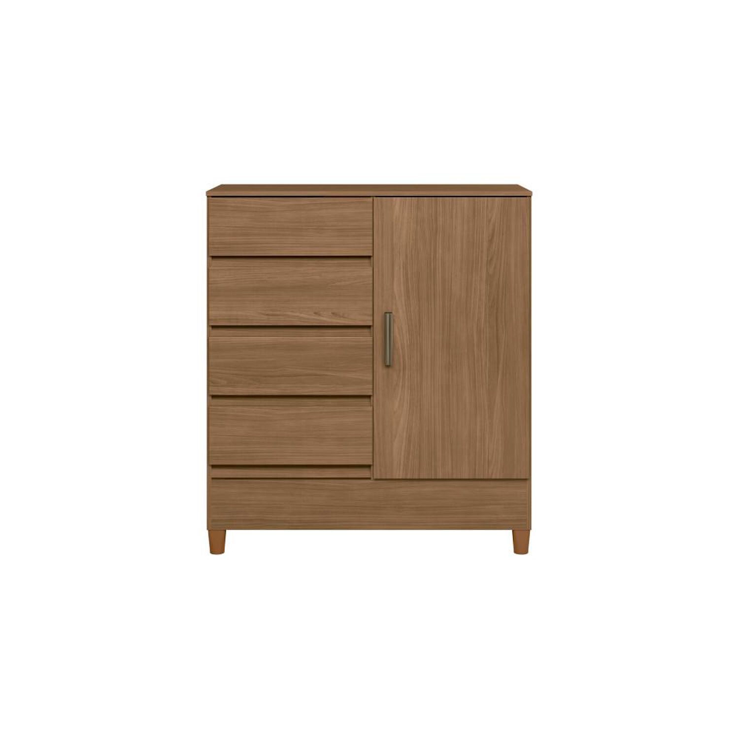 C&oacute;moda Altavision Fit Jequi / 1 Puerta / 4 Cajones image number 0.0