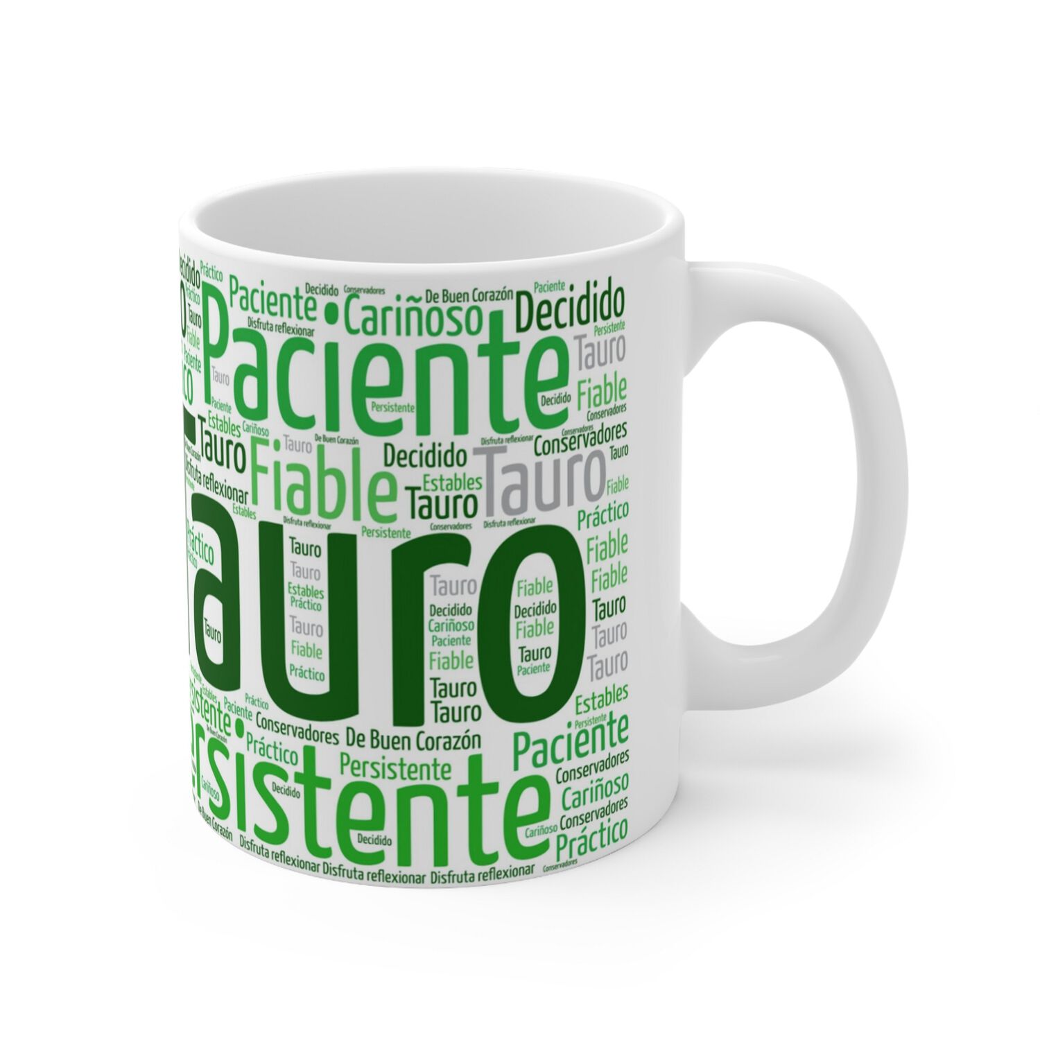 Taza Signo Zodiacal Tauro - Cer&aacute;mica Hor&oacute;scopo Astrolog&iacute;a Regalo image number 2.0