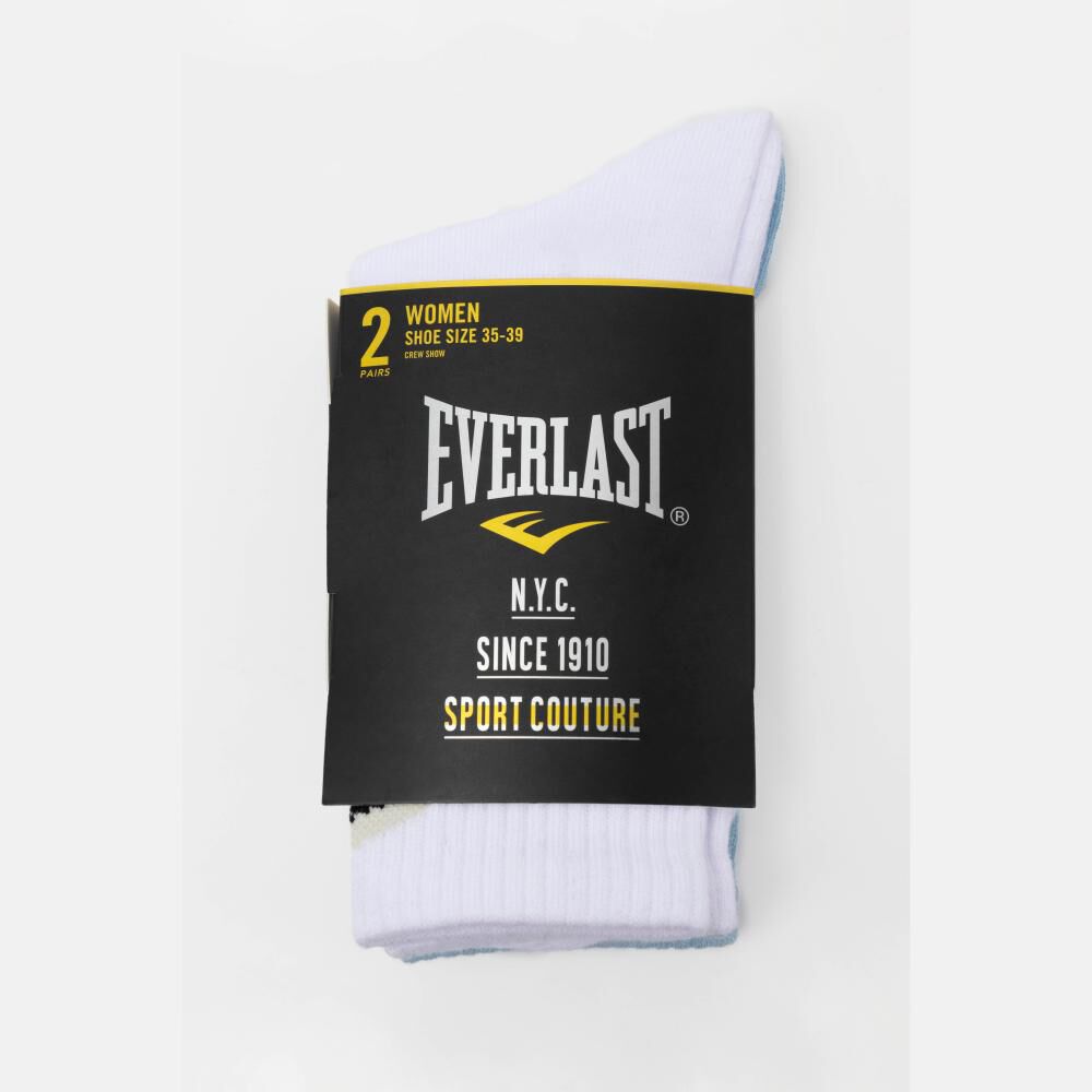 Calcetines Mujer Long Bomb It Multicolor Everlast / 2 Pares