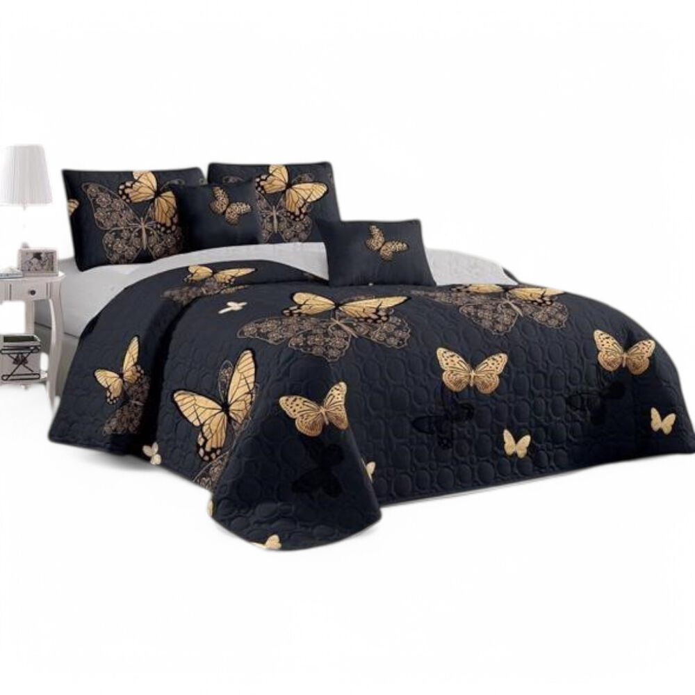 Cubrecama De Verano King Quilt + 2 Fundas De Almohada Cobertor Delgado Qvr3-10 image number 0.0