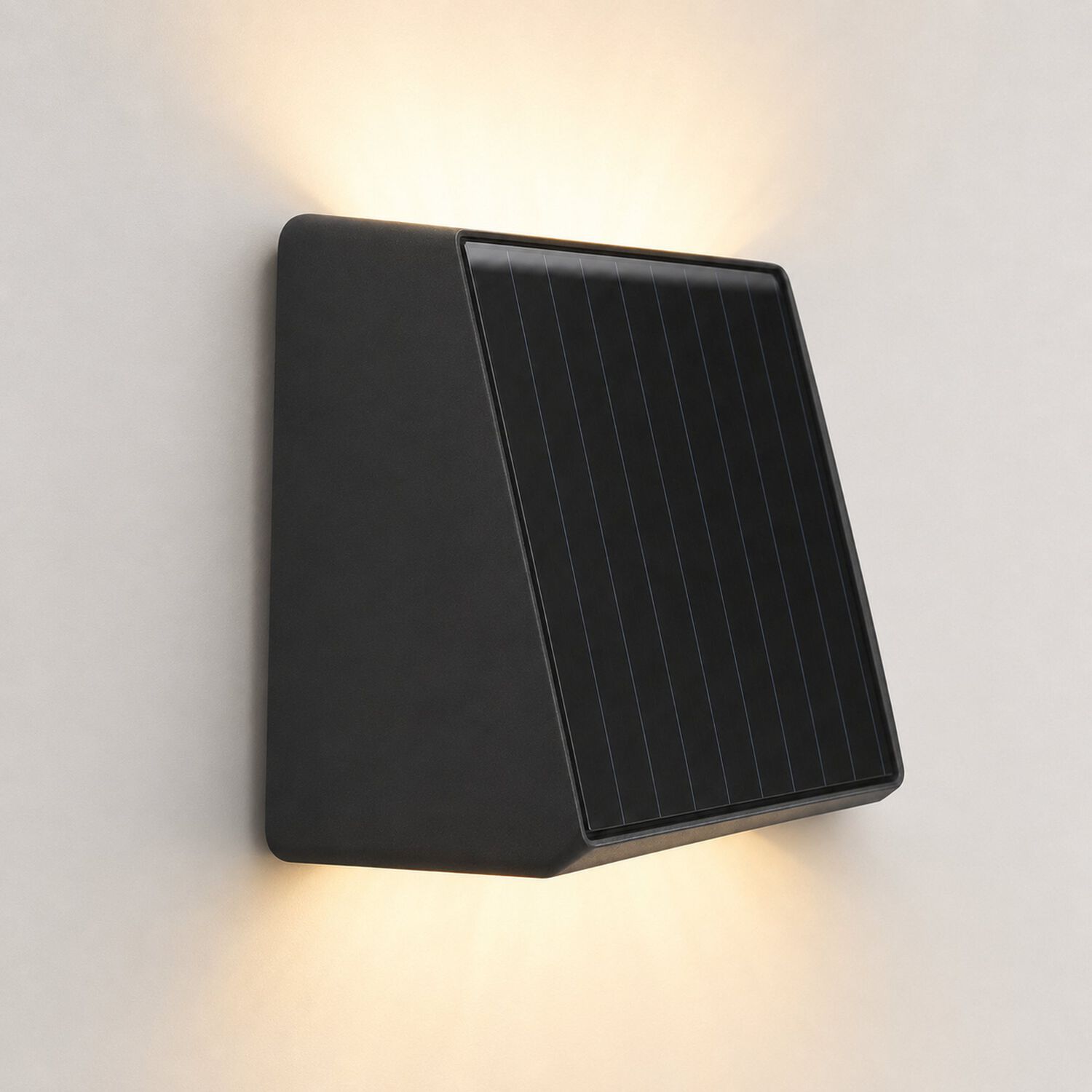 Luminaria Solar De Muro Aplique Cct Bidireccional Exterior image number 6.0