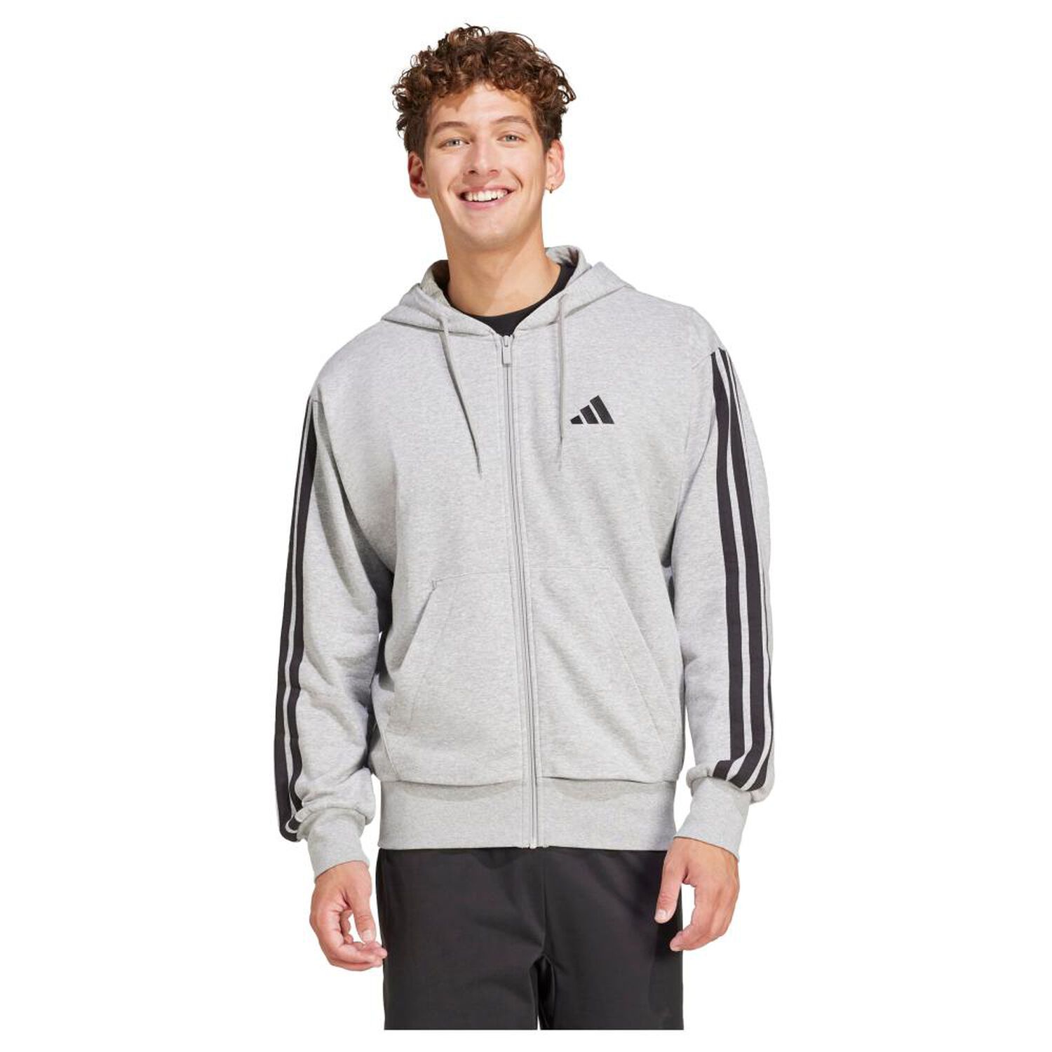 Poler&oacute;n Deportivo Hombre Adidas M 3s Ft Fz Hd image number 1.0