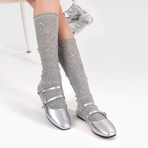 Ballerina Casual Mujer Moda Charol Plano Weide You503