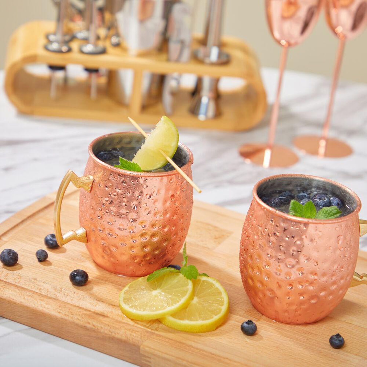 Set De Vasos Azhome Moscow / 2 Piezas / 470 Ml image number 1.0