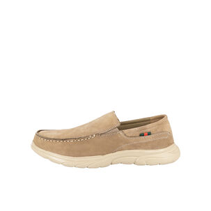 Mocasin De Cuero Pasu Beige London Adixt