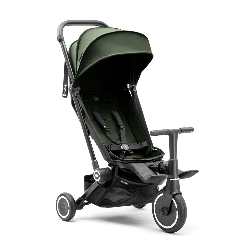 Coche Triciclo Traveler Verde image number 0.0