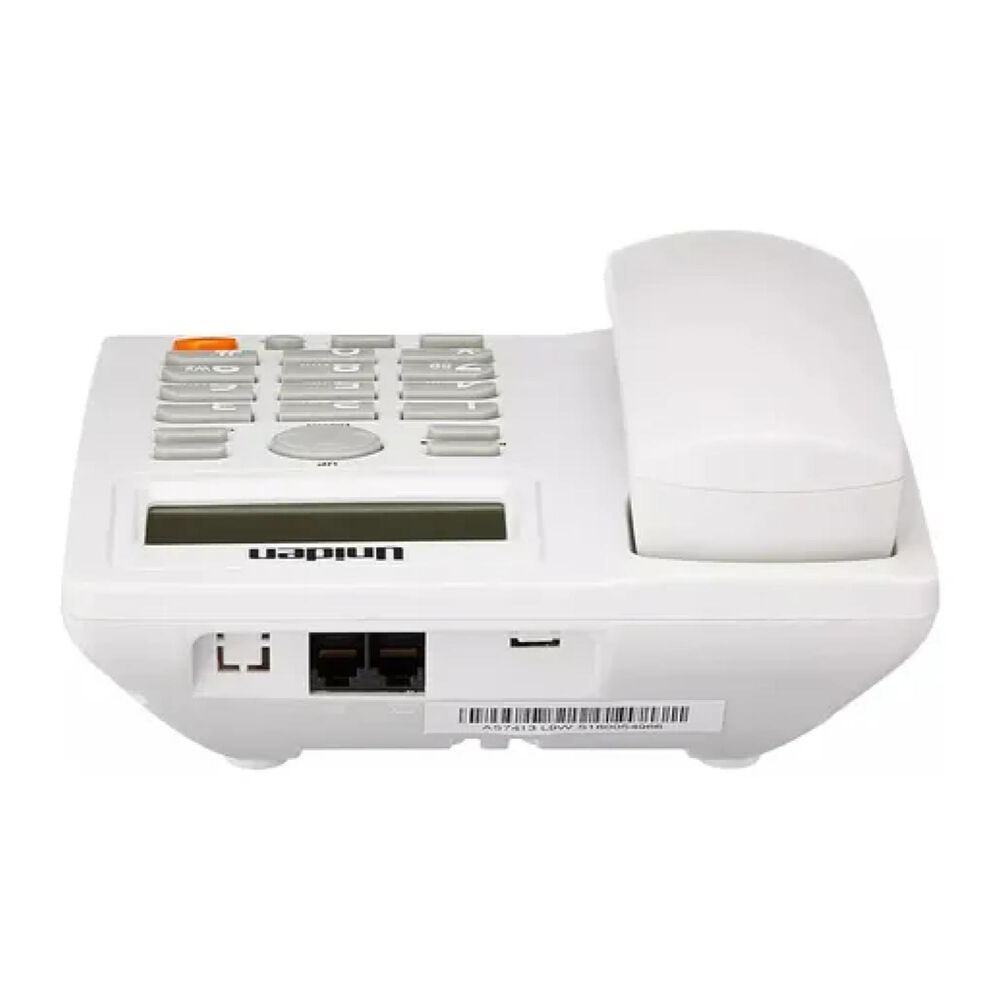Telefono Sobremesa Altavoz Unidireccional Blanco 7413 Uniden image number 2.0