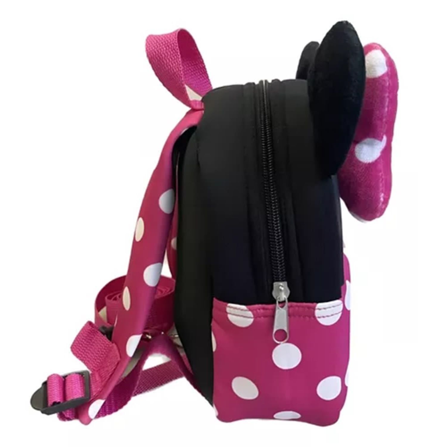 Mochila Infantil Ratona Orejas Lazo Rosa Lunares Ni&ntilde;os image number 2.0