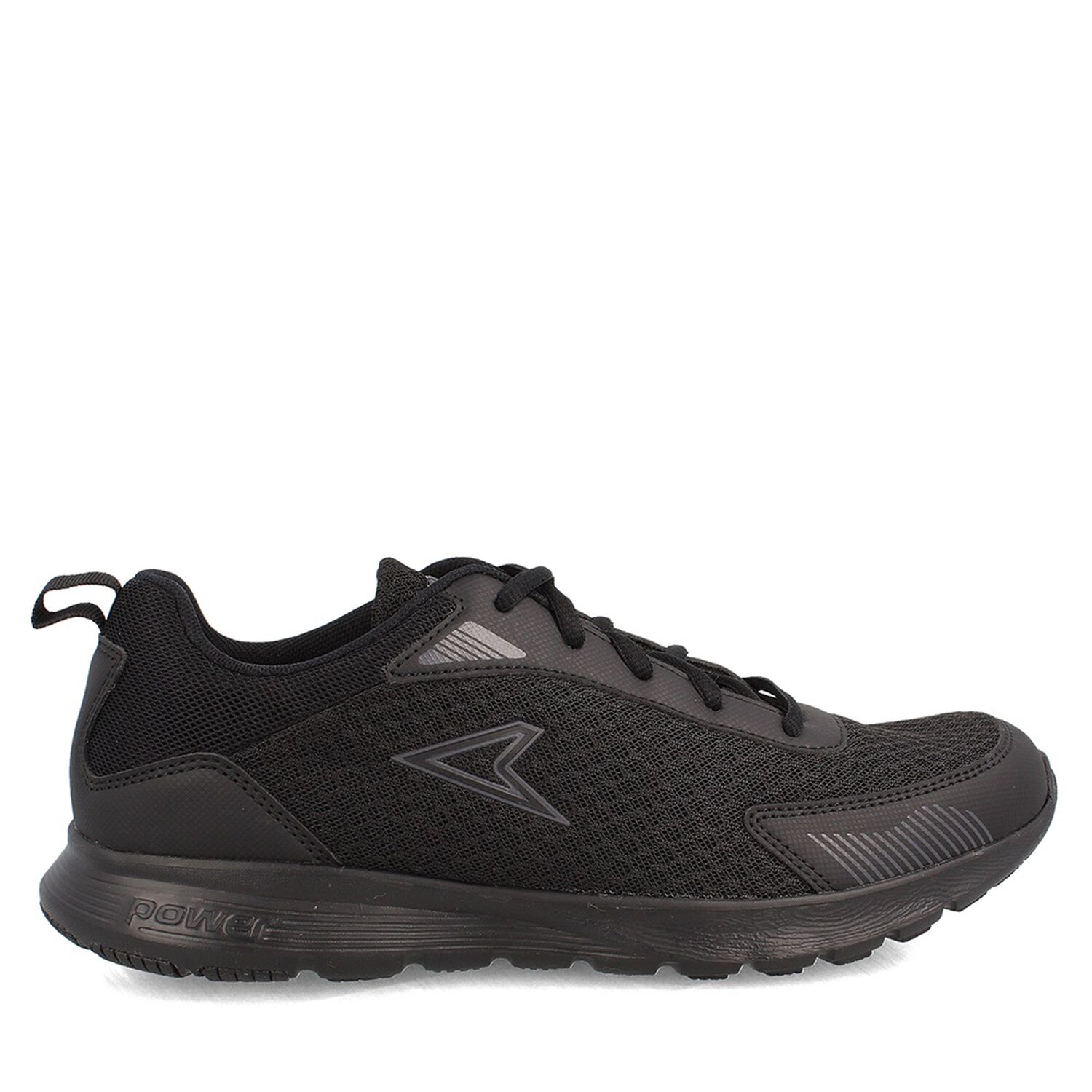 Zapatilla Escolar Hombre Power Wave Belmonte V1 Negro image number 4.0
