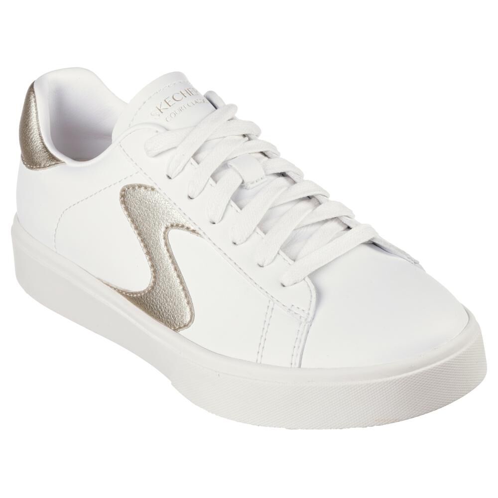 Zapatilla Urbana Mujer Skechers Eden Lx Blanco image number 0.0