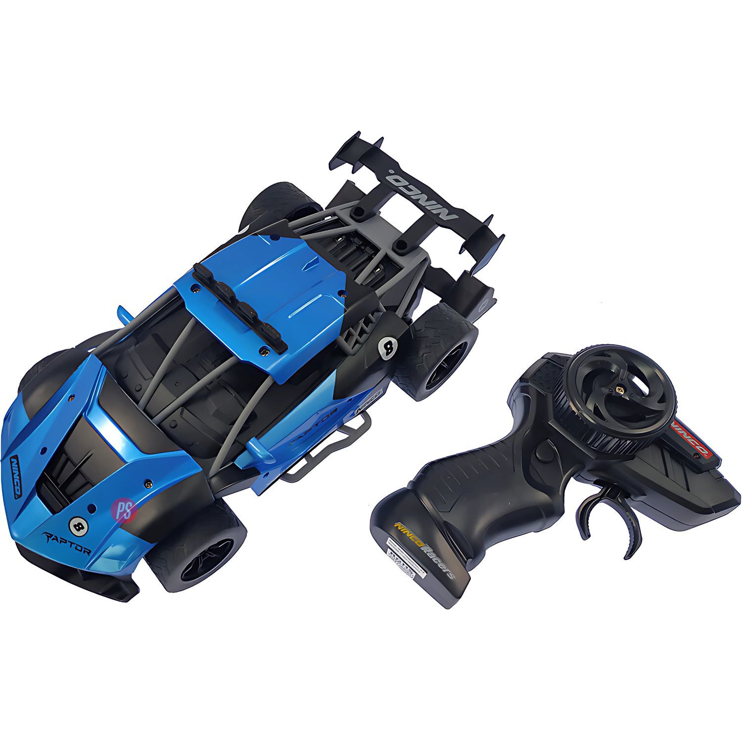 Auto Rc Modelo Raptor 1/16 25x12x7cm Con Bater&iacute;a - Ps image number 1.0