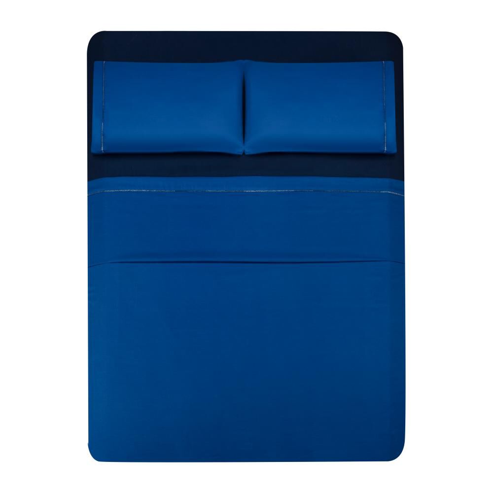 Juego De Sábanas Belle Noite Bicolor / 2 Plazas image number 1.0