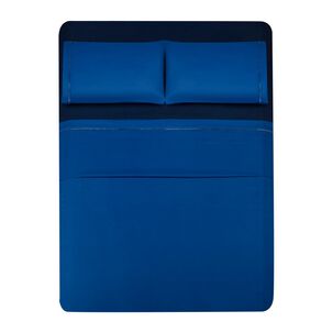 Juego De Sábanas Belle Noite Bicolor / 2 Plazas Juego De Sábanas Belle Noite Bicolor / 2 Plazas