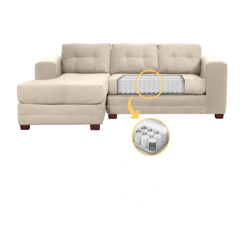 Sofá Seccional Living Factory Roma Izquierdo / 4 Cuerpos image number 2.0