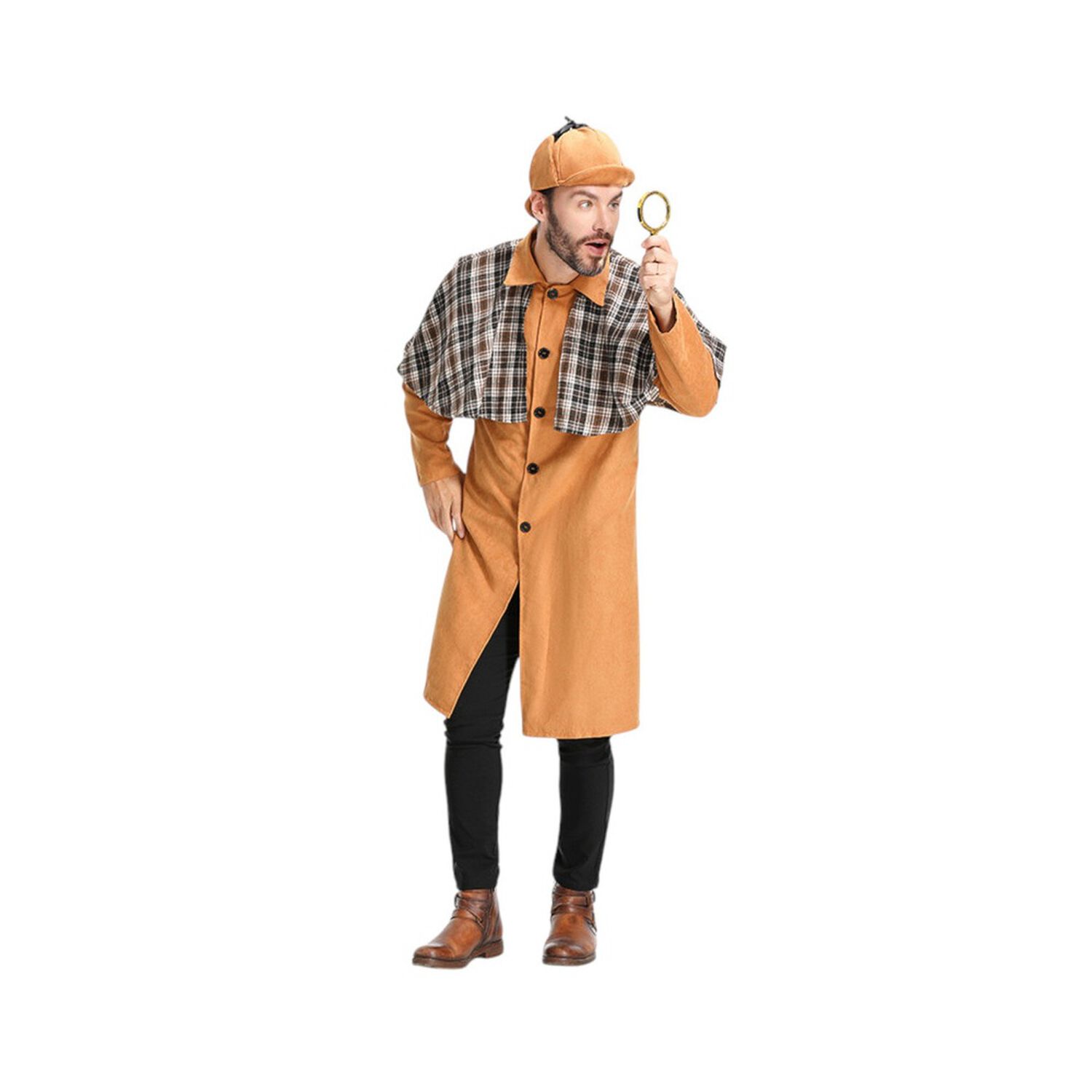 Disfraz Cosplay Detective Clasico Adulto image number 2.0