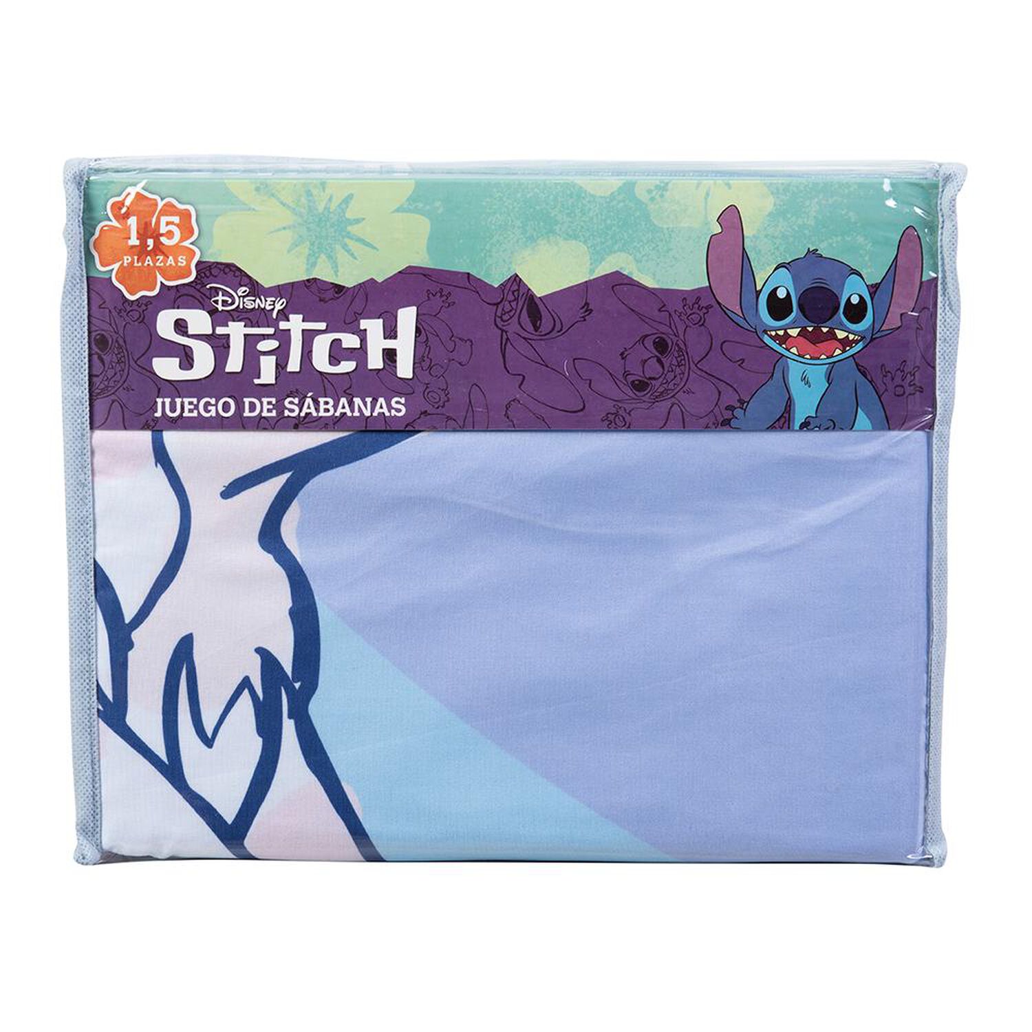 Juego De S&aacute;banas Disney Stitch Luna / 1.5 Plazas image number 2.0
