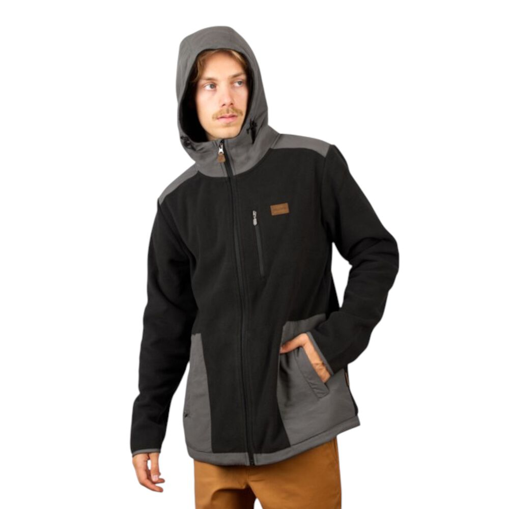 Chaqueta Polar Journey V2 Negro Hombre Falcone image number 0.0