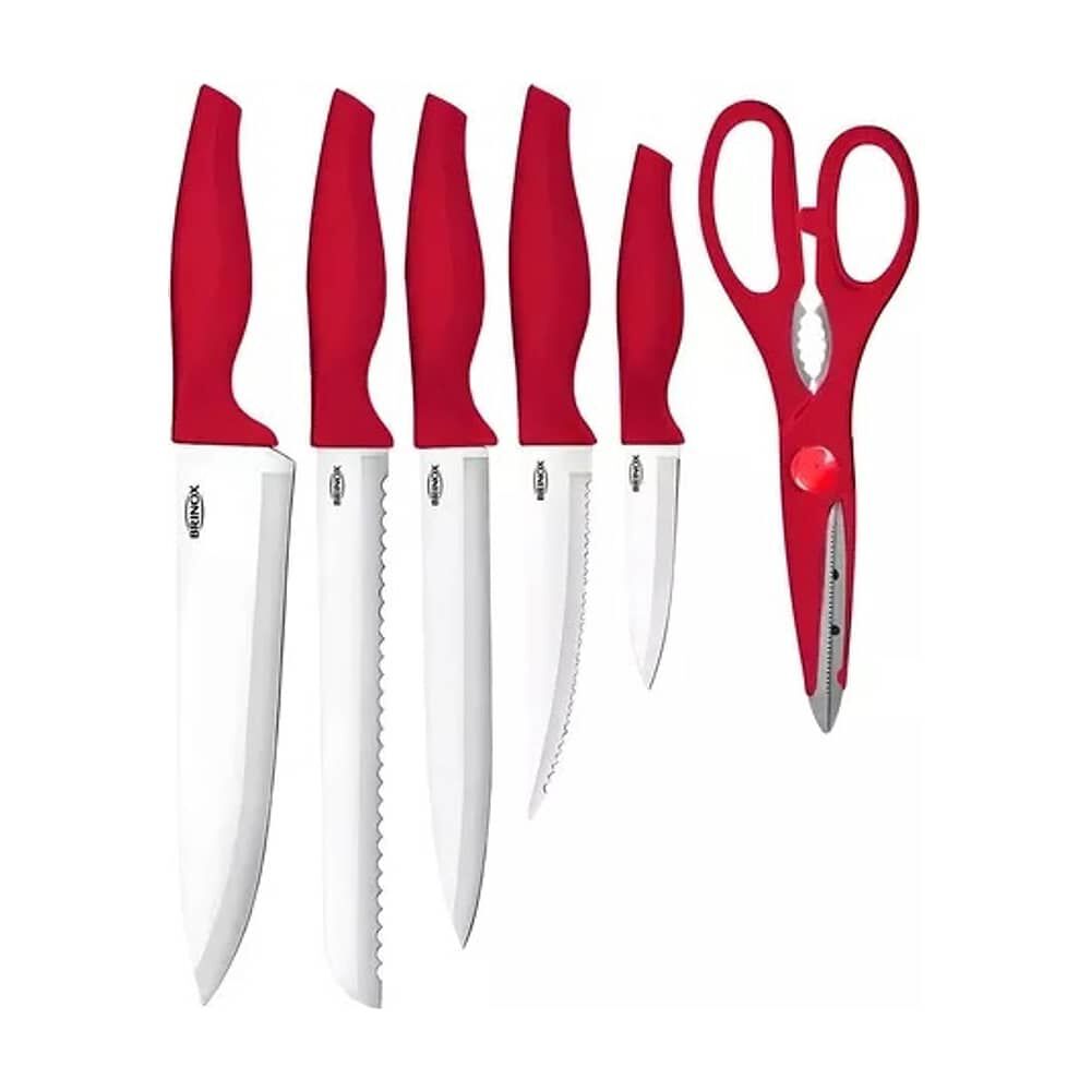 Set De Cuchillos Cross Para Cocina 6 Piezas Modelo 2556/370 image number 0.0