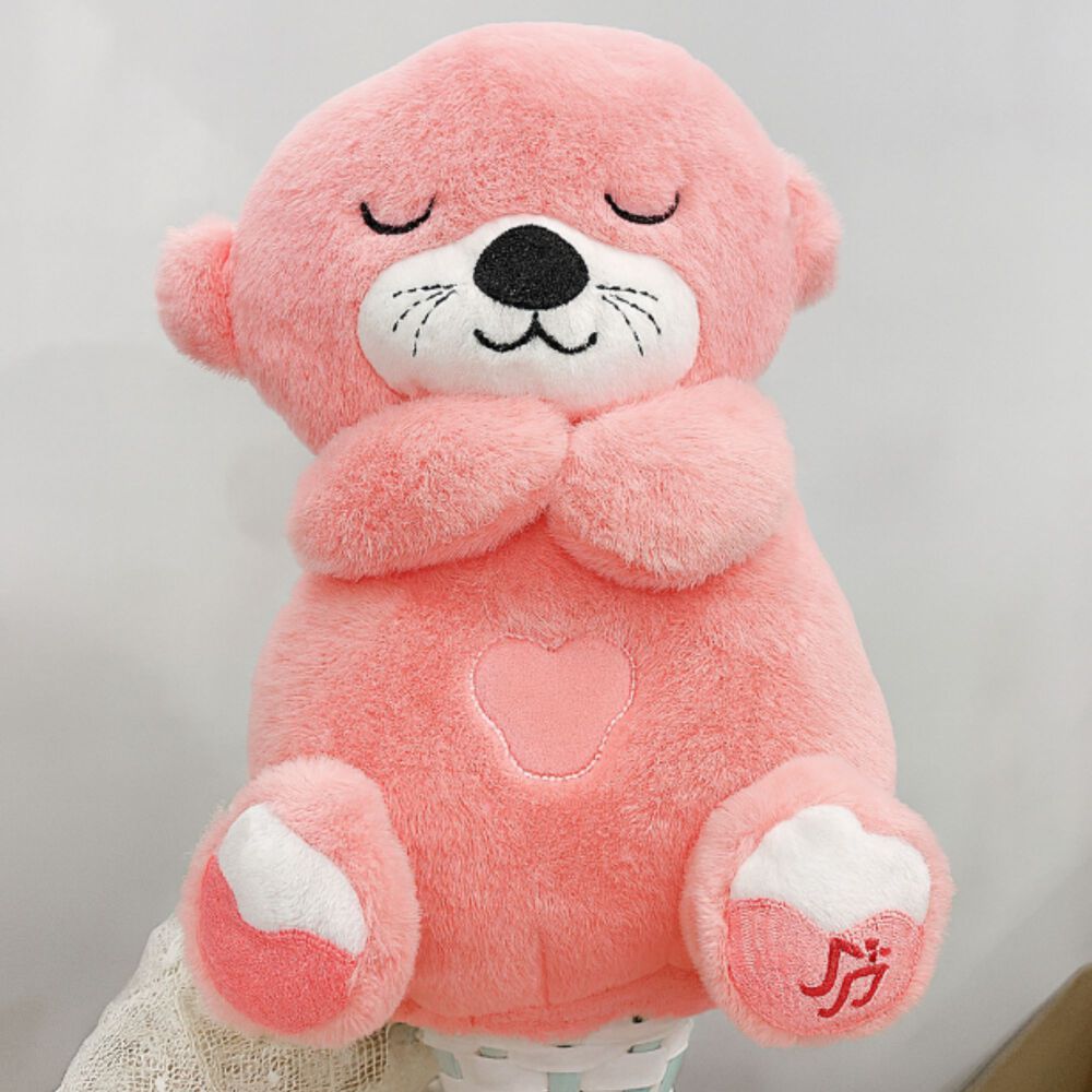 Nutria Peluche Relajante Luz Musical Juguete Respiraci&oacute;n image number 11.0