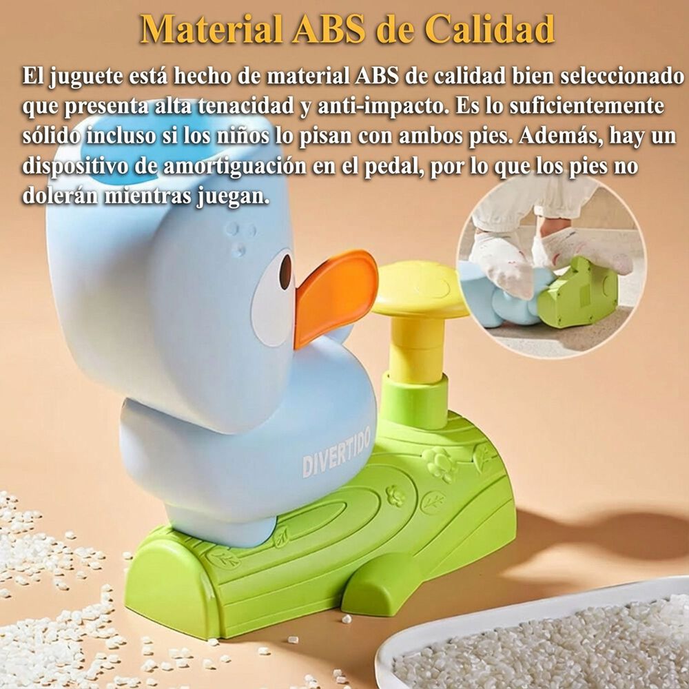 Juego Infantil Pato Lanzador De Aros Para Exterior Ni&ntilde;os image number 5.0