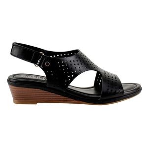 Sandalia Mujer New Walk H3t9397-4 Negro