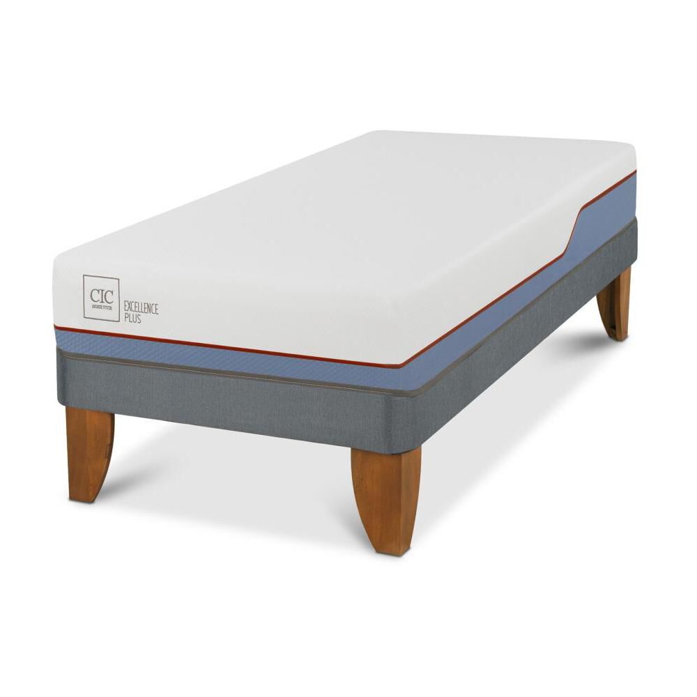 Cama Europea Cic Excellence Plus / 1 Plaza / Base Normal image number 1.0