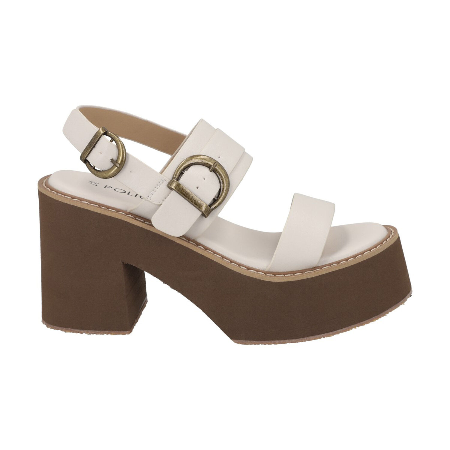 Sandalia Mujer Beige Martina Police image number 0.0