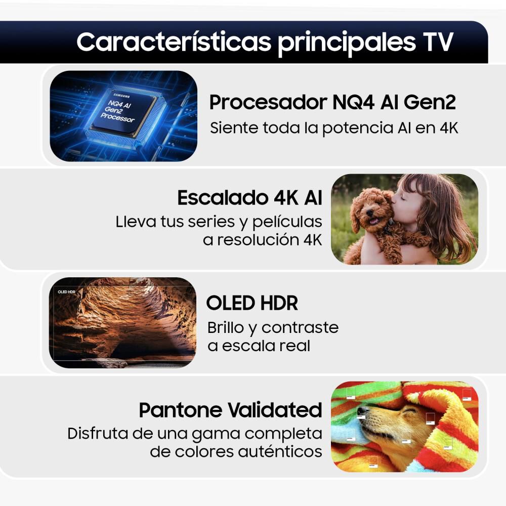 Oled 65" Samsung S85F / Ultra HD 4K Vision AI / Smart TV 2025 image number 3.0