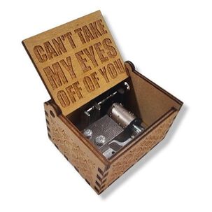 Caja Musical Can't Take My Eyes Off You
