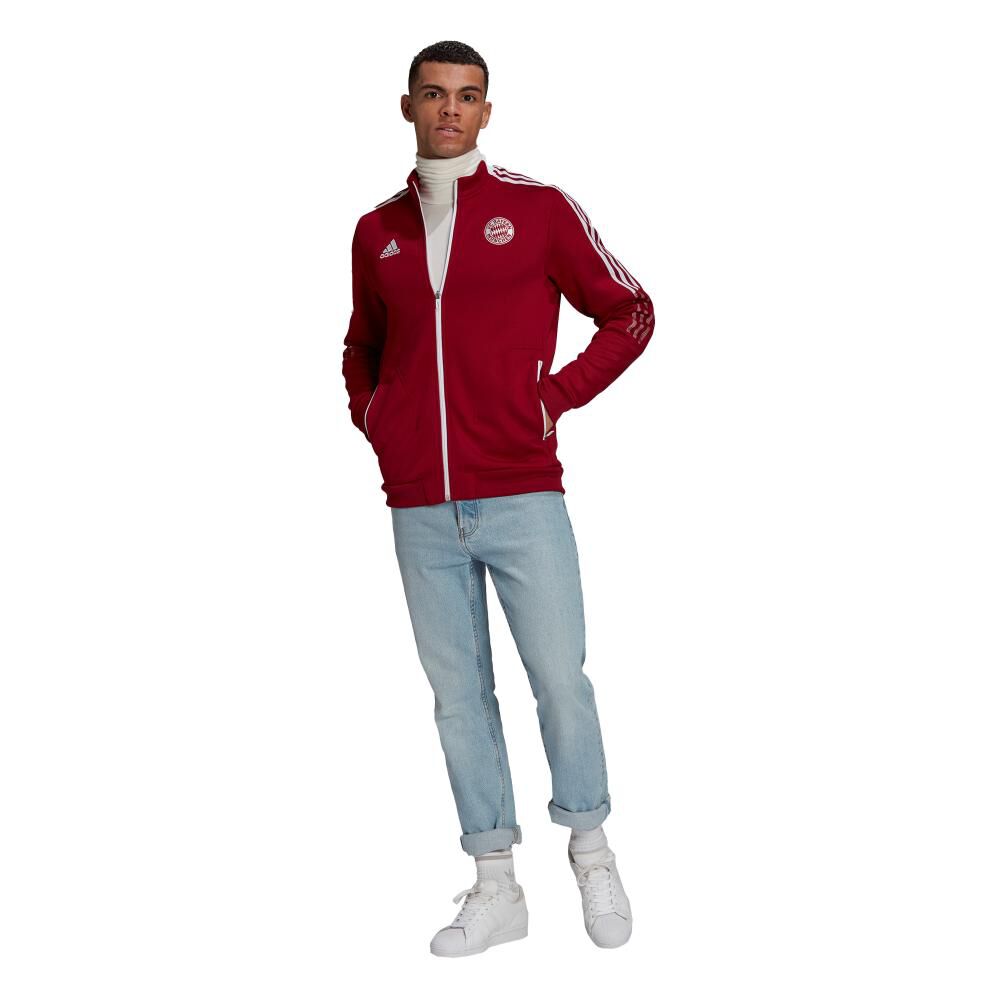 Chaqueta Deportiva Hombre Adidas Fc Bayern Anthem image number 1.0