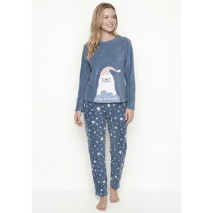 Pijama De Mujer Polar 60.1618m-azu