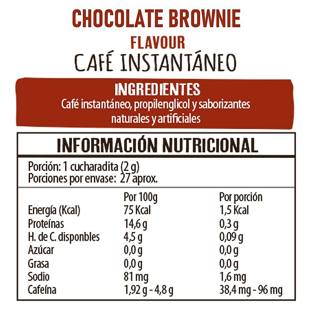 Caf&eacute; Beanies Liofilizado Chocolate Brownie image number 3.0