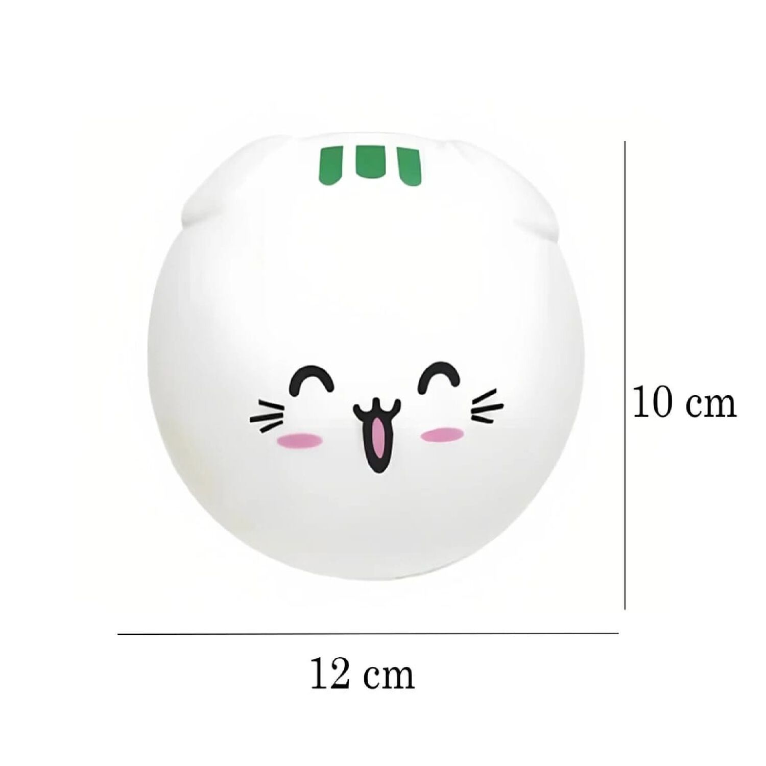 L&aacute;mpara Nocturna Led T&aacute;ctil De Silicona Gatito Recargable image number 1.0