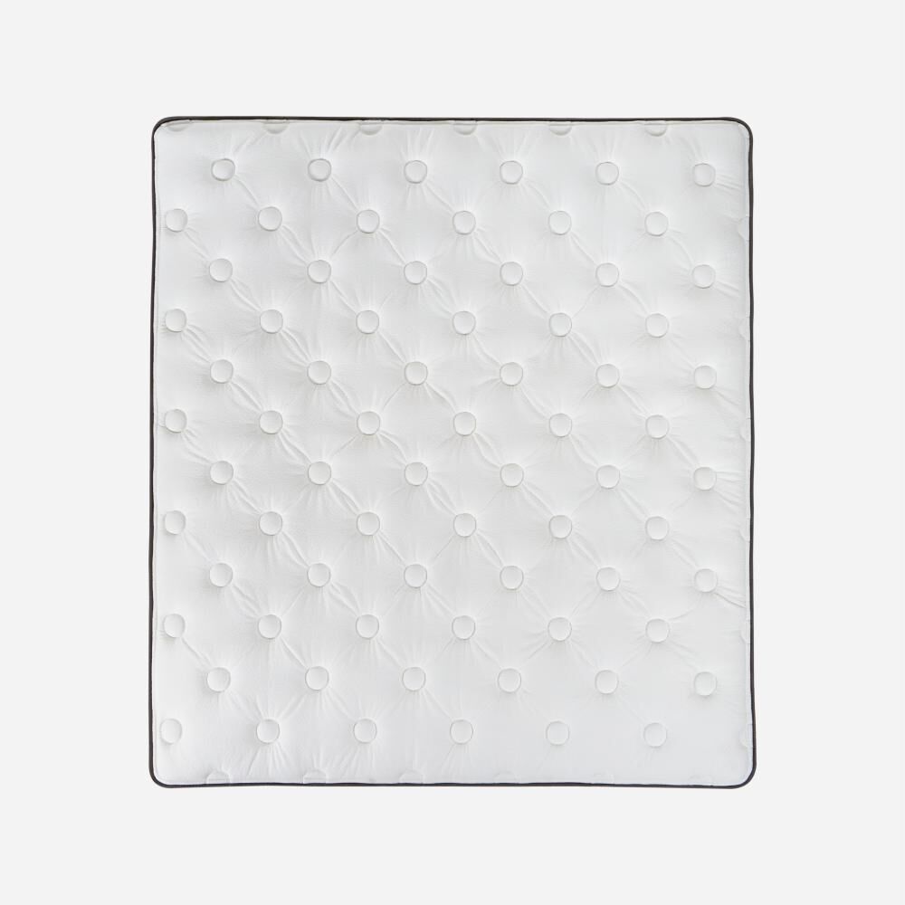 Cama Europea Rosen New Style 6 / 2 Plazas / Base Dividida + Set De Maderas Issey Grafito image number 4.0