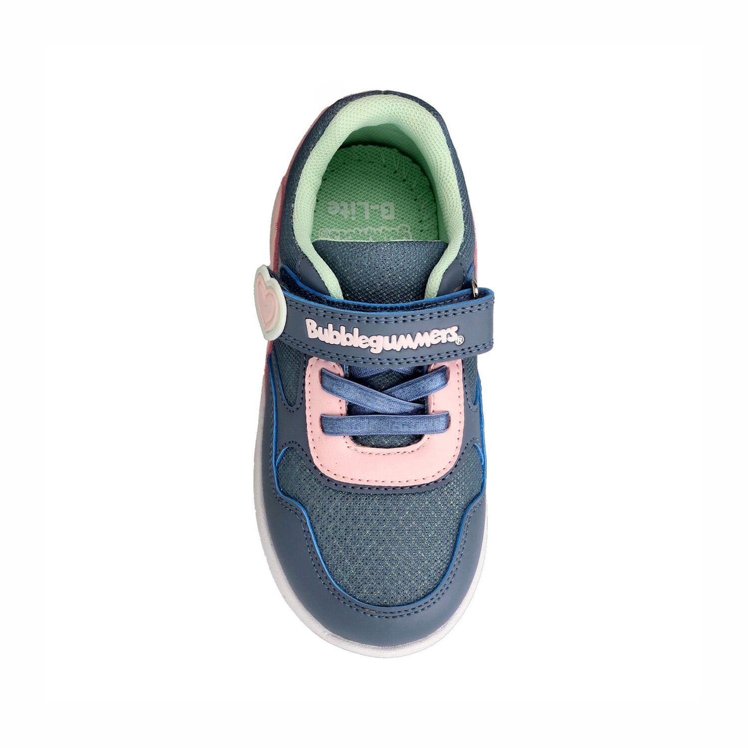 Zapatilla Ni&ntilde;a Bubblegummers Soft Walker Azul image number 2.0
