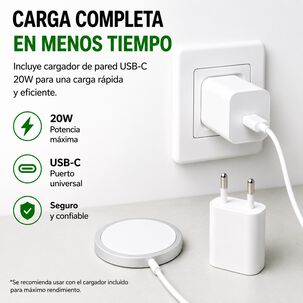 Kit Cargador Magsafe Enchufe 20w Iphone