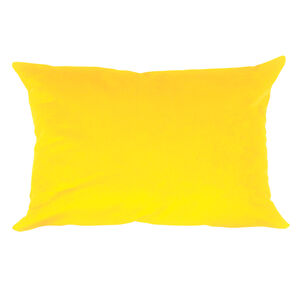 Cojin Felpa New Velvet 30x60 Amarillo